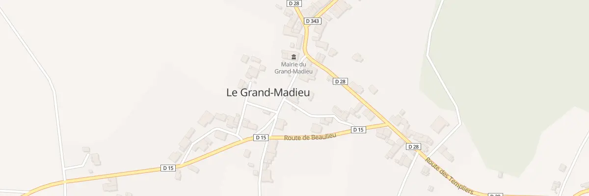 Plan du 6 Rue du Four au Grand-Madieu