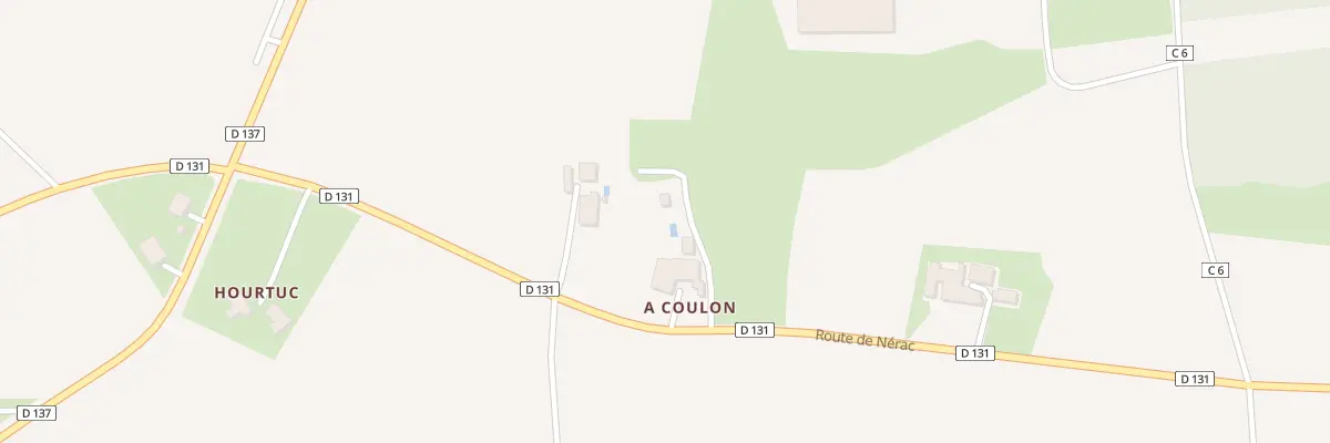 Plan du 5084 A Coulon à Fieux