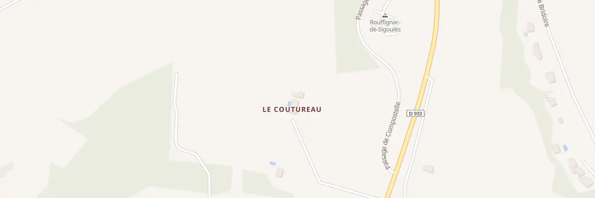 Plan du 71C Au Coutureau à Rouffignac-de-Sigoulès
