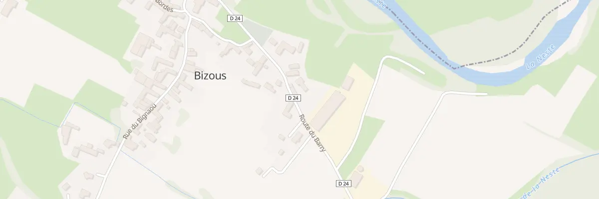 Plan du 515 Rte du Barry à Bizous