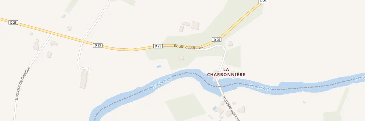 Plan du 110 La Charbonniere à Razac-d’Eymet