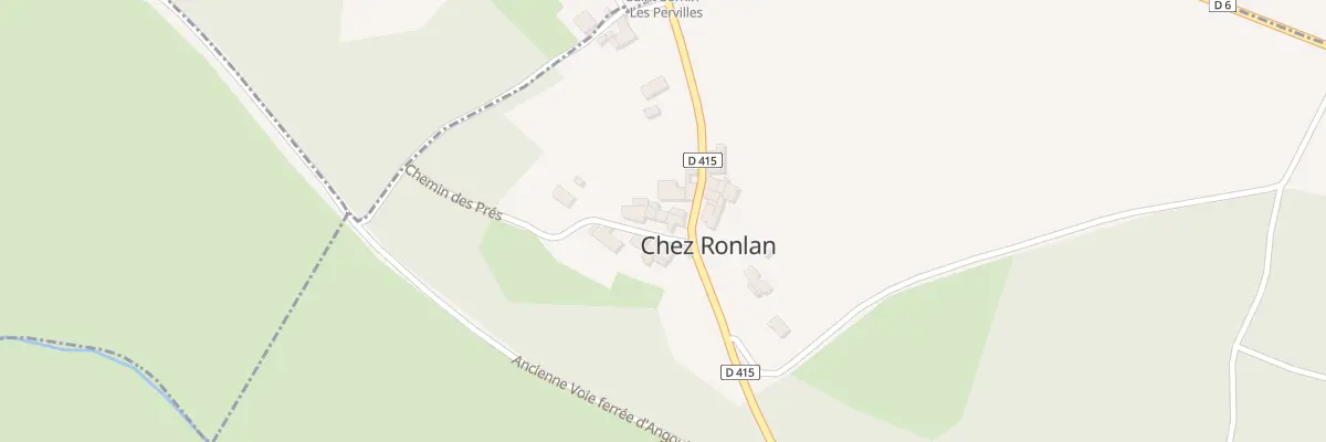 Plan du 4 Che des Pres à Vouthon