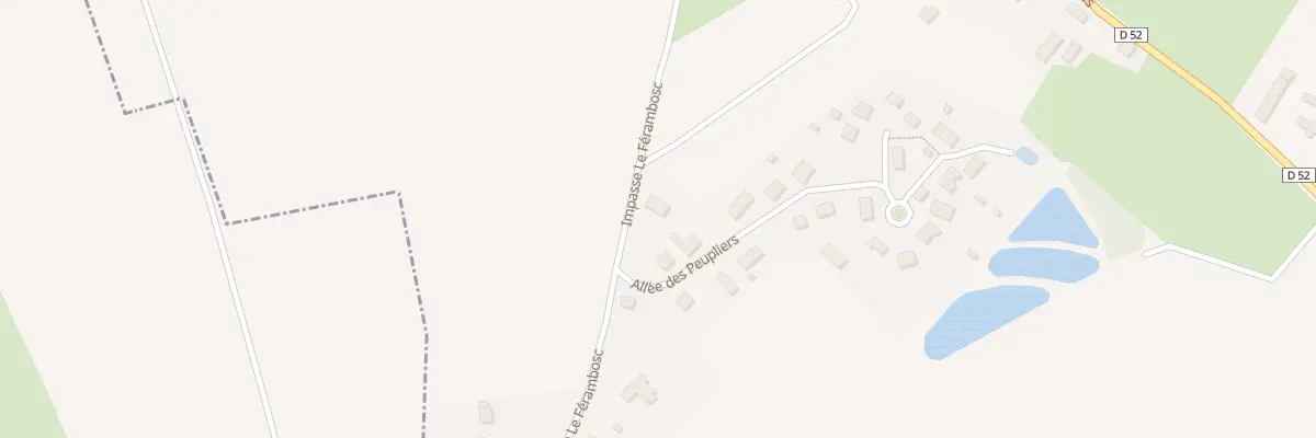 Plan du 291 Imp le Ferambosc à Vattetot-sous-Beaumont
