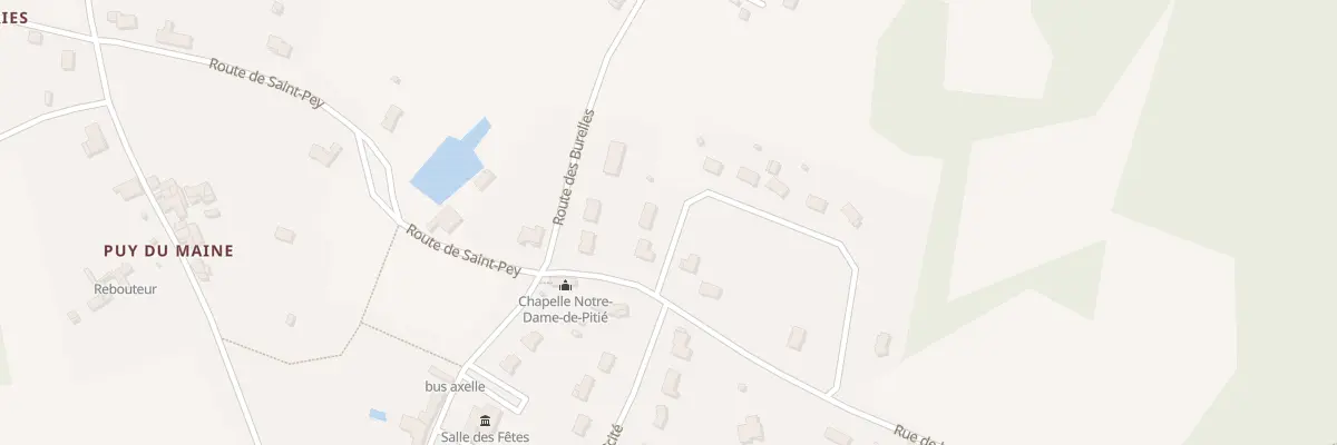 Plan du 3 All de la Charbonnière à Douchapt