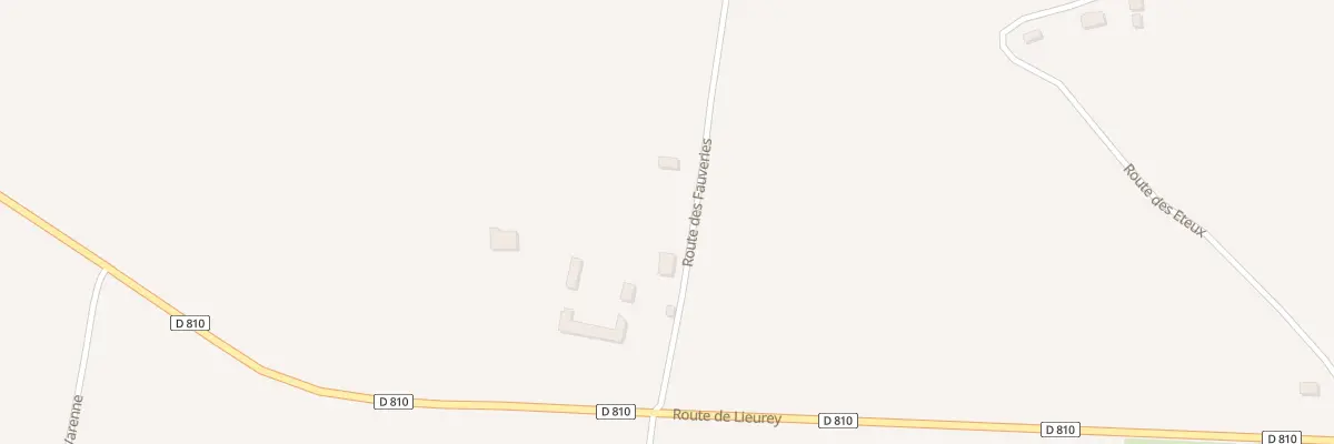 Plan du 105 Rte des Fauveries à Morainville-Jouveaux