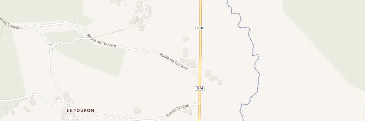 Plan du 6 Rte de Touvent à Saint-Germain-du-Salembre