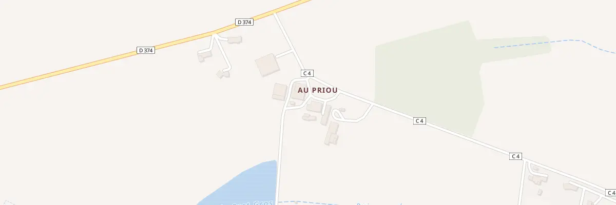 Plan du 775 Chem de Biran à Ordan-Larroque