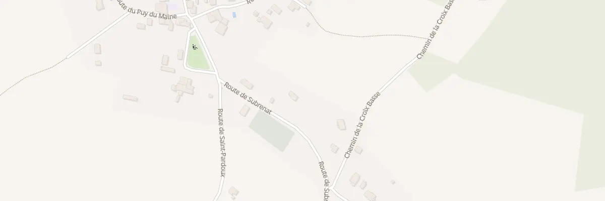 Plan du 1094 A la Croix Basse à Douchapt