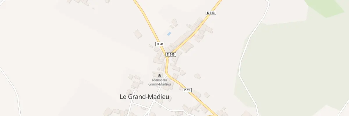 Plan du 2 Grand Rue du Patural au Grand-Madieu
