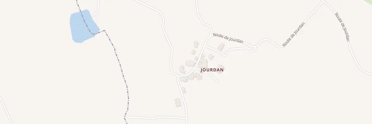 Plan du 5065 Jourdan à Frégimont