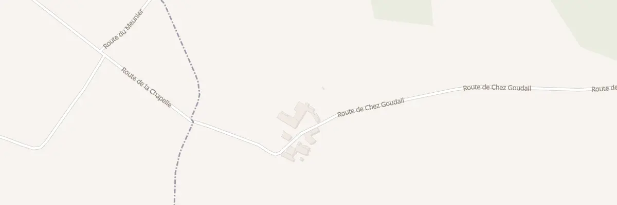 Plan du 28 Chez Goudail à La Chapelle-Montabourlet