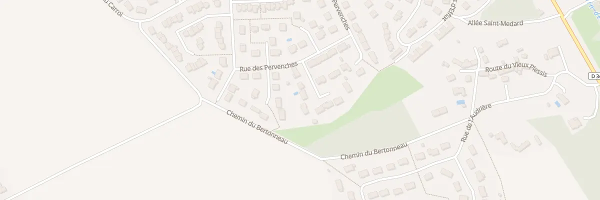 Plan du 56 Imp des Lilas à Cinq-Mars-la-Pile
