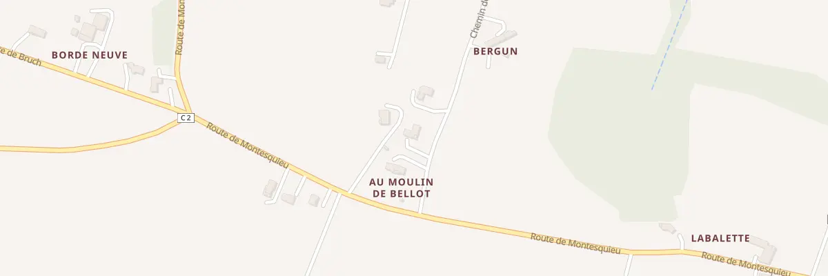 Plan du 81 Che de Paillère à Montagnac-sur-Auvignon
