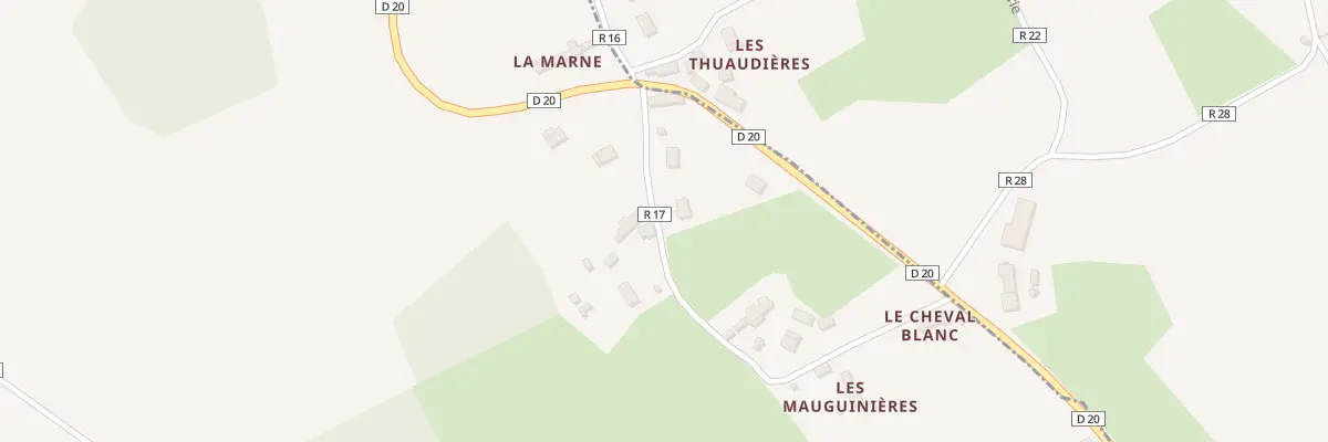 Plan du 7 Les Thuaudieres à Soulitré