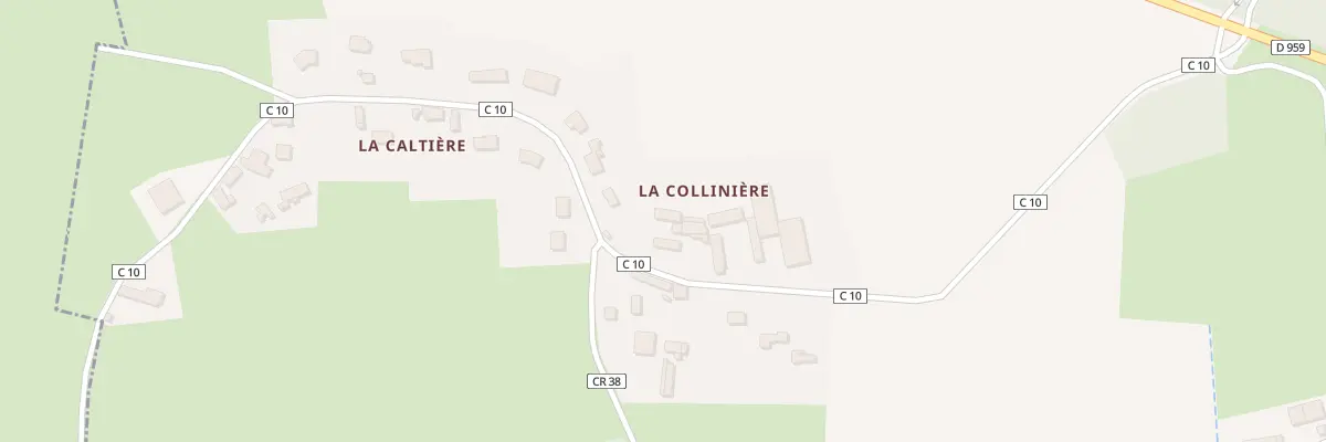 Plan du 126 La Colliniere à Sonzay