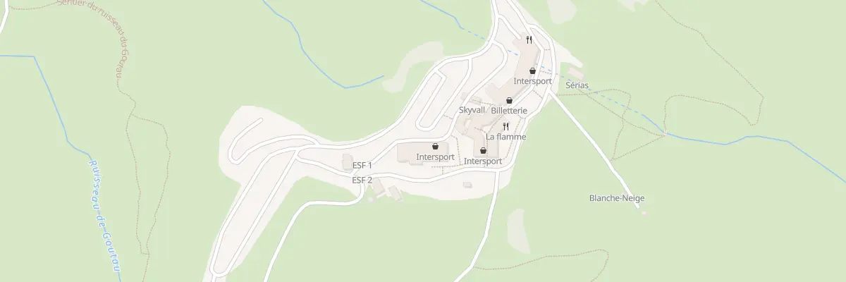Plan du 9 Rte des Pistes à Germ