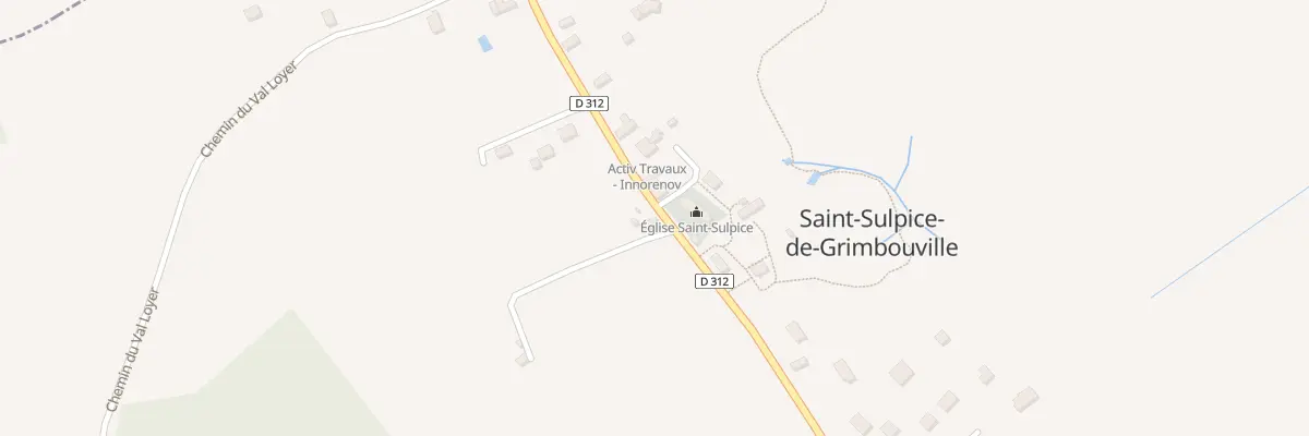 Plan du 327 Rte de l’Estuaire à Saint-Sulpice-de-Grimbouville