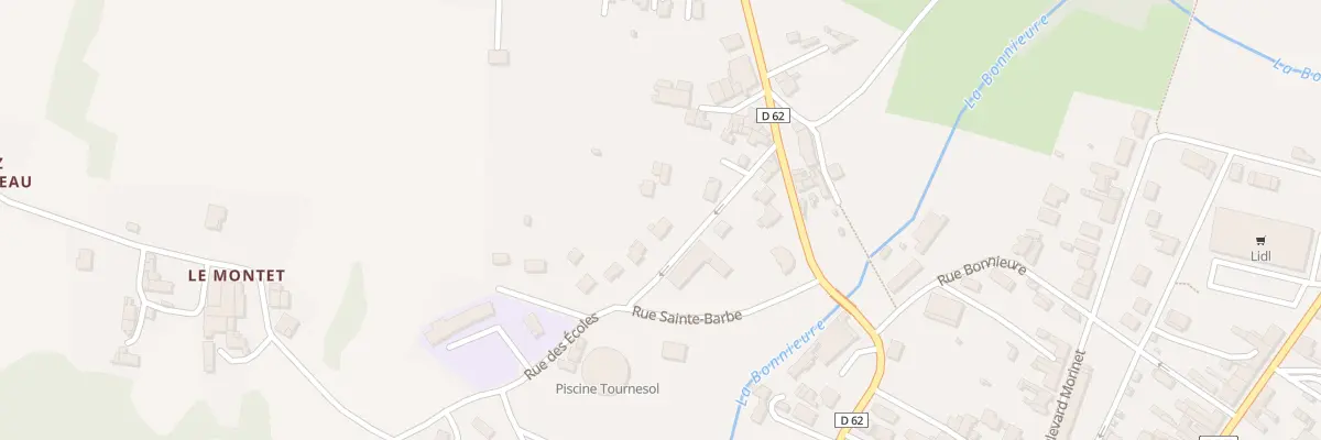 Plan du 12 Rue des Ecoles à Chasseneuil-sur-Bonnieure