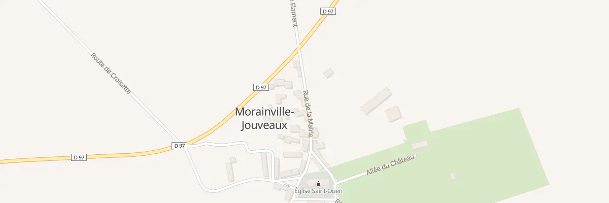 Plan du 57 Rue de la Mairie à Morainville-Jouveaux