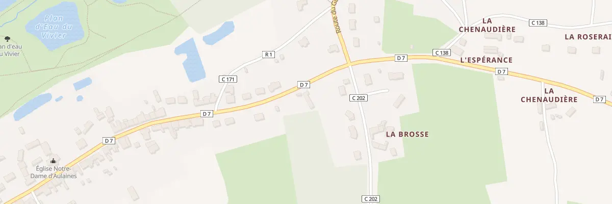 Plan du 163 Av de la Foret à Bonnétable