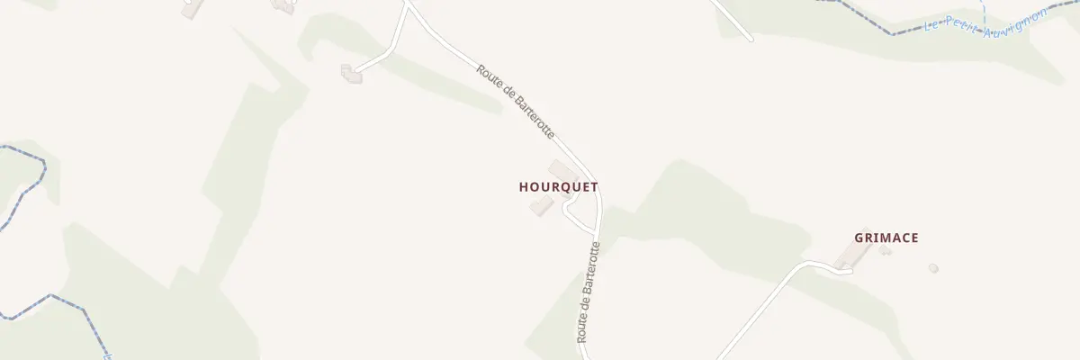 Plan du 2255 Rte de Barterotte à Saumont