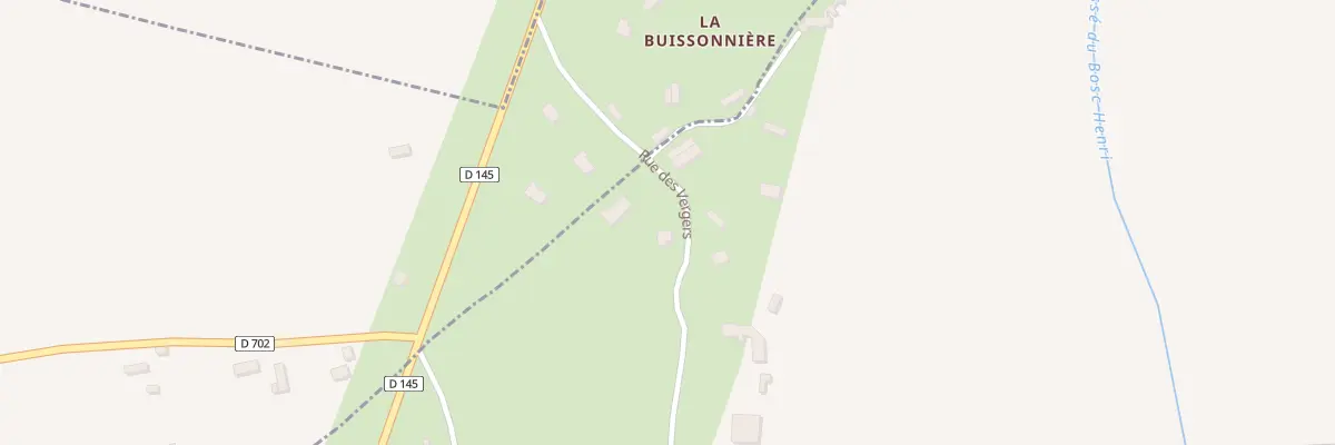 Plan du 1 Imp des Vergers à Drucourt
