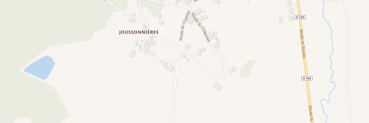 Plan du 47 Le Chatenet à Chantérac