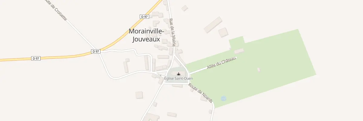 Plan du 23 Rue du Chateau des Mortiers à Morainville-Jouveaux