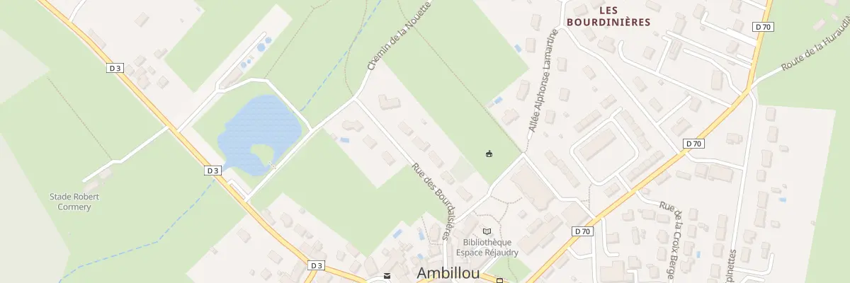 Plan du 8 Rue des Bourdaisieres à Ambillou