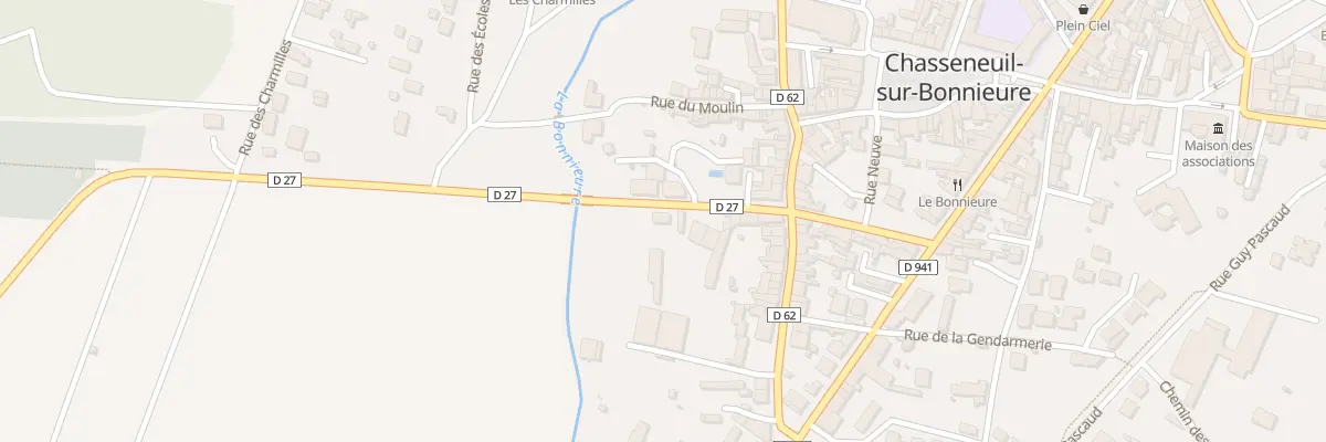 Plan du 19 Rue du Memorial à Chasseneuil-sur-Bonnieure