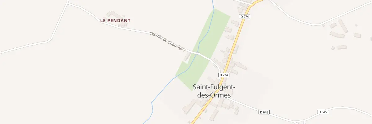 Plan du 37 Le Pendant à Saint-Fulgent-des-Ormes