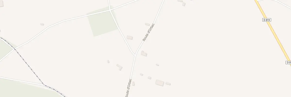 Plan du 495 Rte de Langerais à La Chapelle-Gauthier