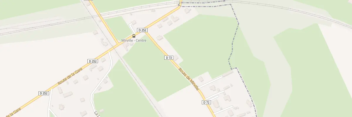 Plan du 100 Le Goulet à Mirville