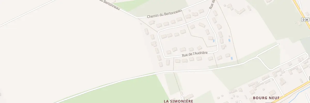 Plan du 39 Rue de l’Audrière à Cinq-Mars-la-Pile