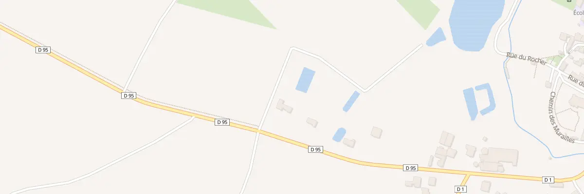 Plan du 22 Rte de la Villedieu à Nieuil-l’Espoir
