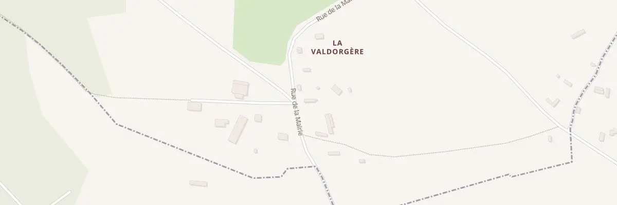 Plan du 21 Rue de la Mairie à Bailleul-la-Vallée