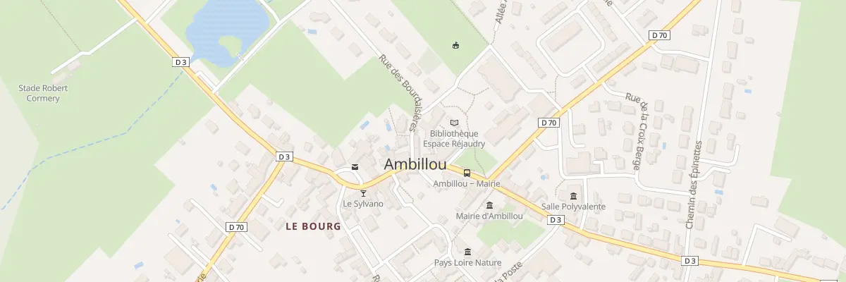 Plan du 112 Le Bourg à Ambillou