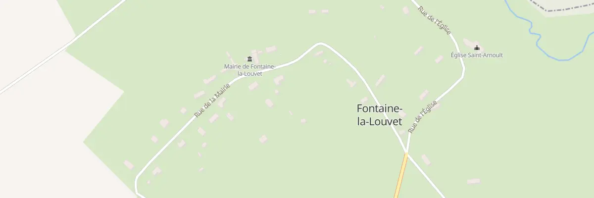 Plan du 273 Rue de la Mairie à Fontaine-la-Louvet