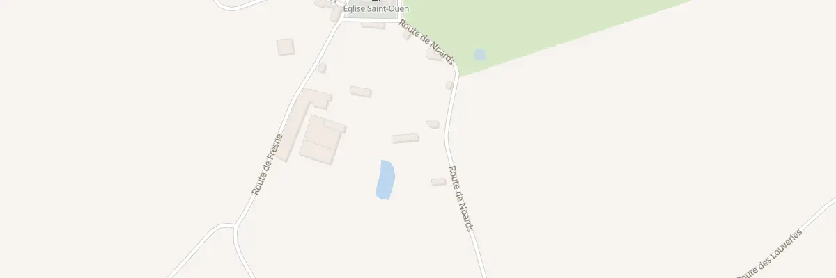 Plan du 164B Rte de Noards à Morainville-Jouveaux