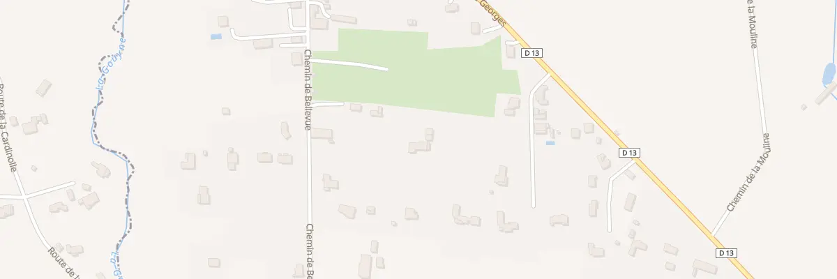 Plan du 9001 Che de Bellevue à Bergerac