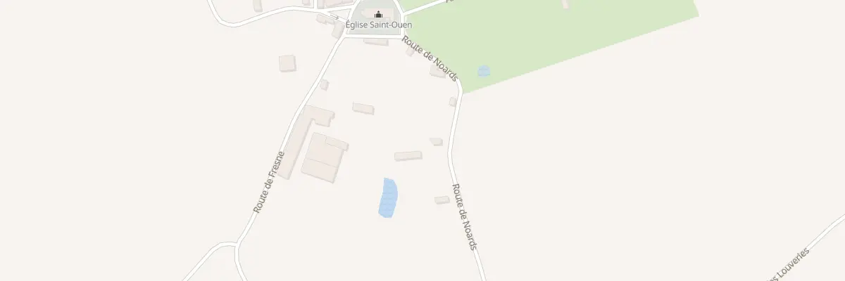 Plan du 164 Rte de Noards à Morainville-Jouveaux