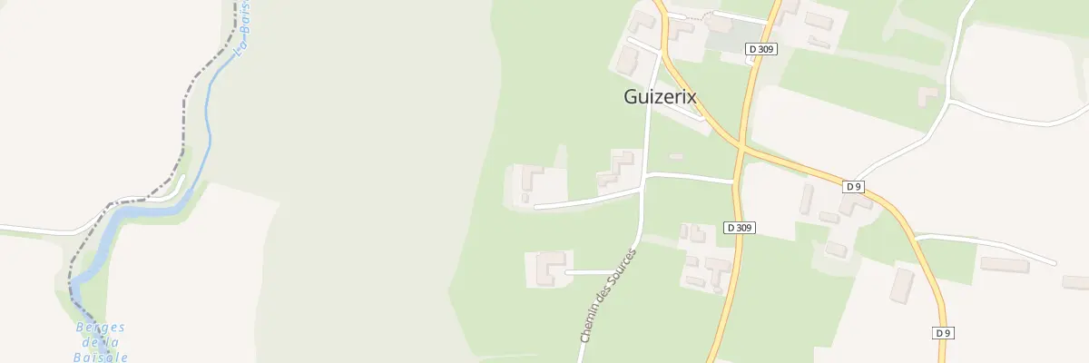 Plan du 5060 La Coste à Guizerix