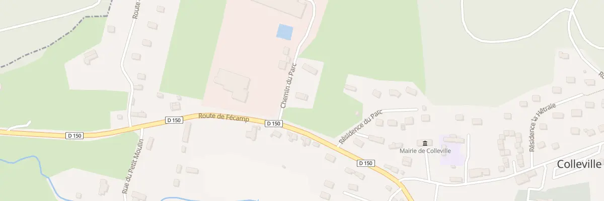 Plan du 30 Che du Parc à Colleville