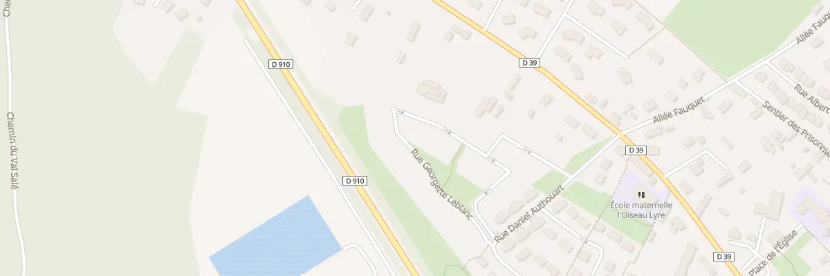 Plan du 8A Rue Georgette Leblanc à Tancarville