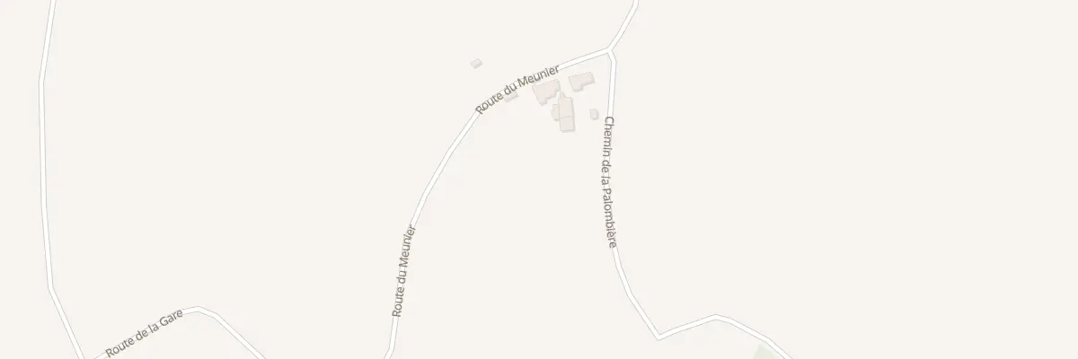 Plan du 741 Rte du Meunier à Gout-Rossignol