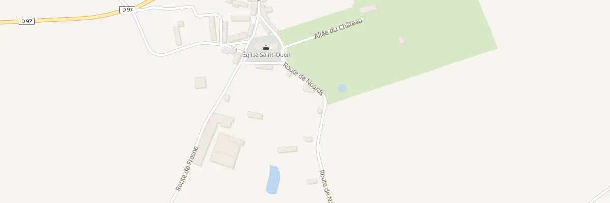 Plan du 40 Rte de Noards à Morainville-Jouveaux