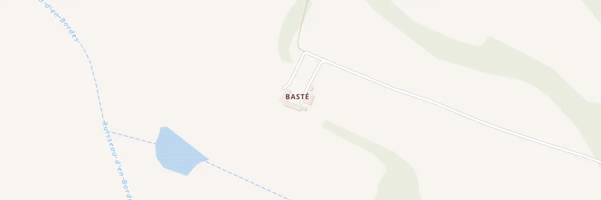 Plan du 5330 Baste à Jegun