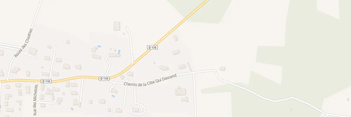Plan du 9 Che de la Côte Qui Descend à Saint-Sornin