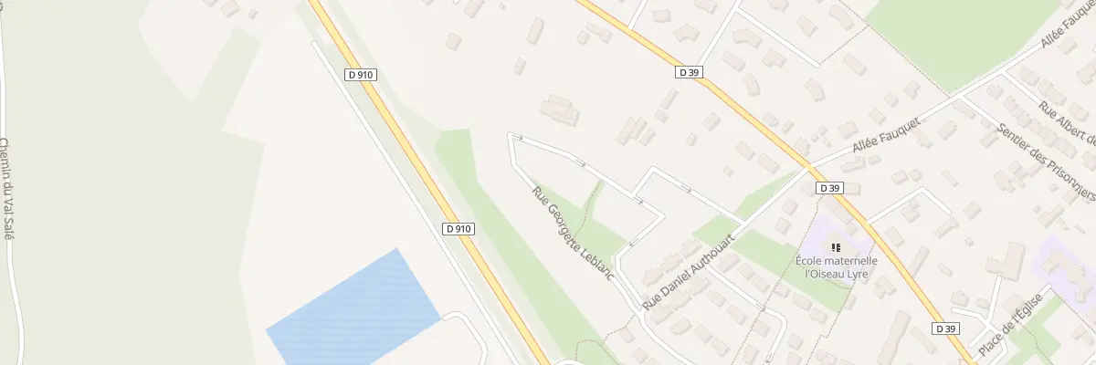 Plan du 6D Rue Georgette Leblanc à Tancarville