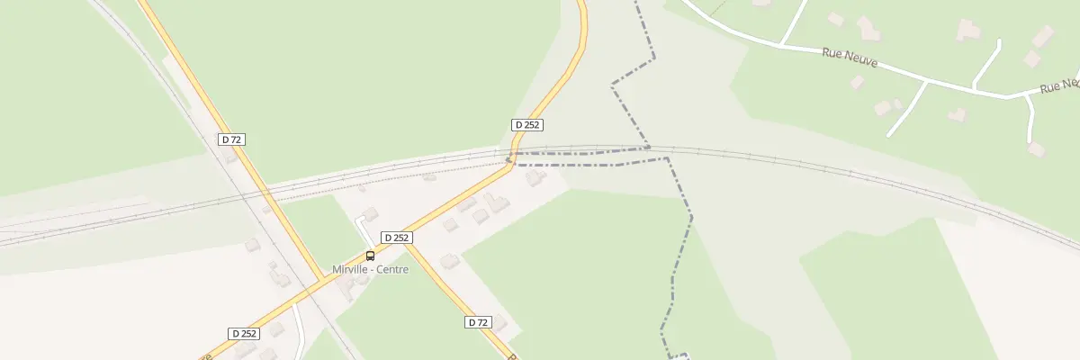 Plan du 125 Rte du Château à Mirville
